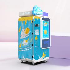 Smart Commercial Ice Cream Vending Machine| Operatività 24 / 7 senza supervisione e alto ROI